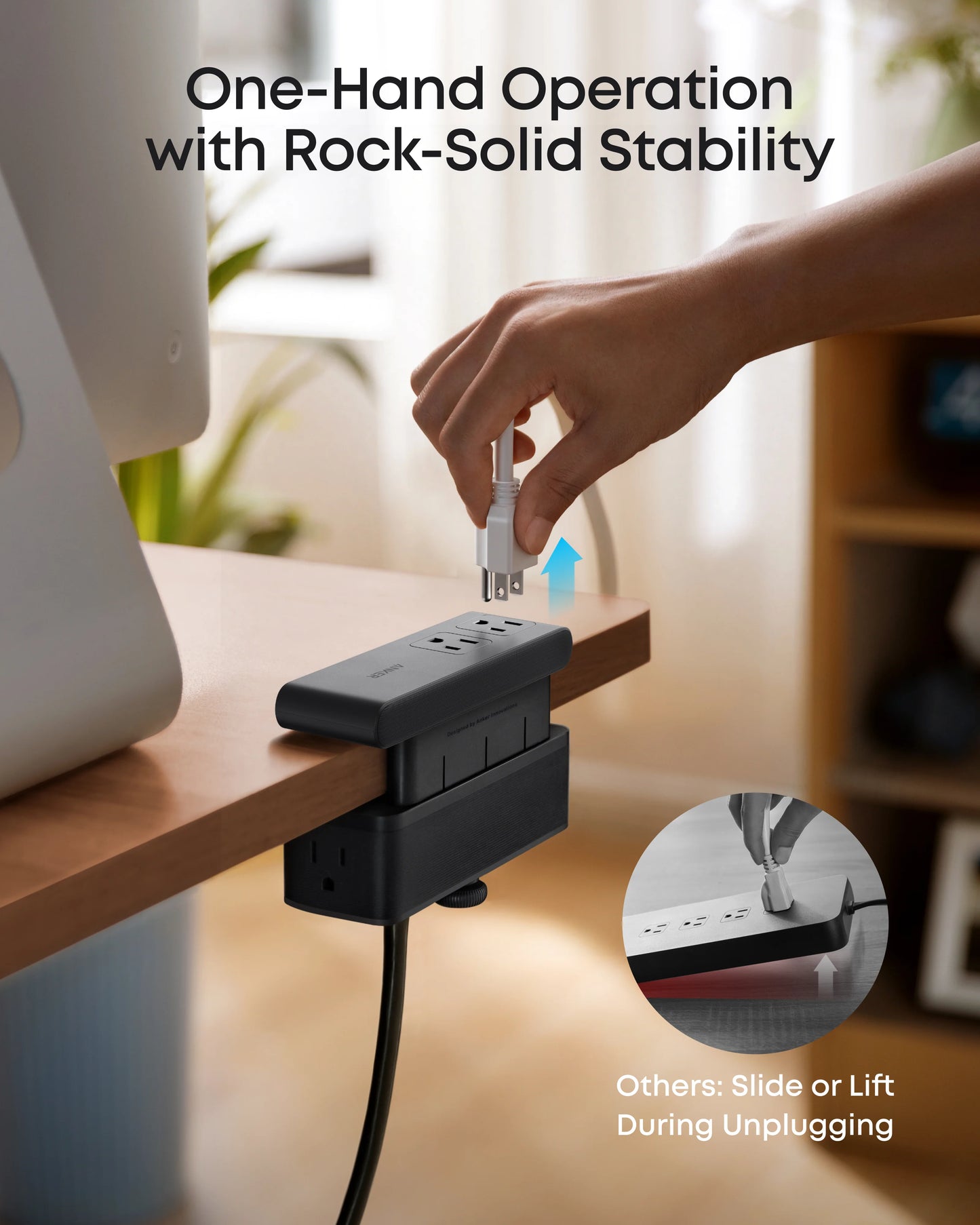 Trevox™  Nano Power Strip (10-in-1, 70W, Clamp)